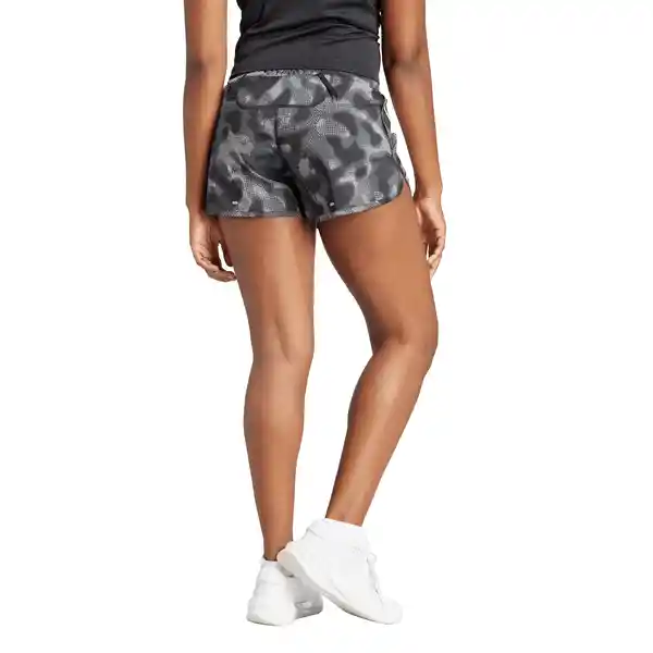 Adidas Short Otr e Aop Para Mujer Gris Talla S2