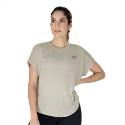 Camiseta Luxe Beige Talla S Everlast