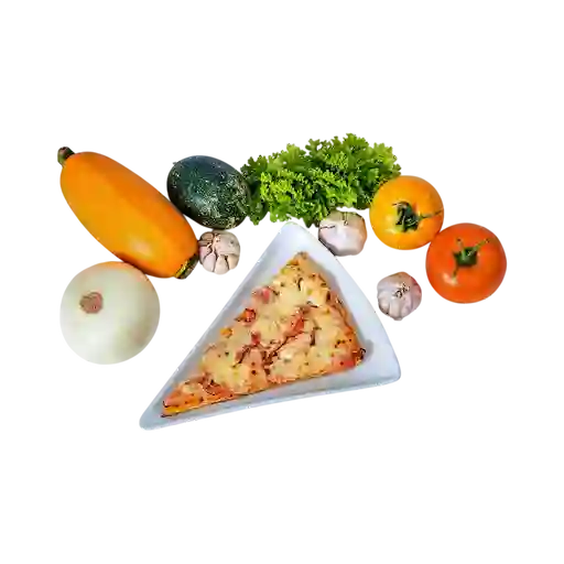 Porción Pizza Hawaiana
