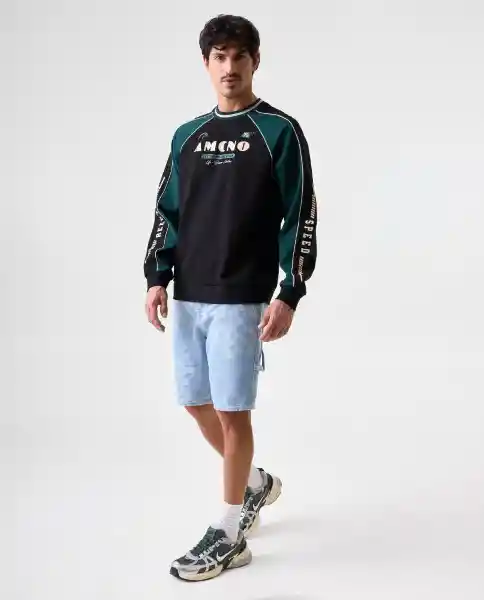 Buzo Hombre Negro Talla M 882G090_NEG194004 Americanino