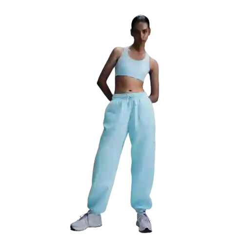 Nike Pantalón Nsw Phnx Flc 2 Lifestyle Para Mujer Azul Talla M