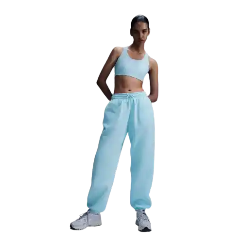 Nike Pantalón Nsw Phnx Flc 2 Lifestyle Para Mujer Azul Talla M