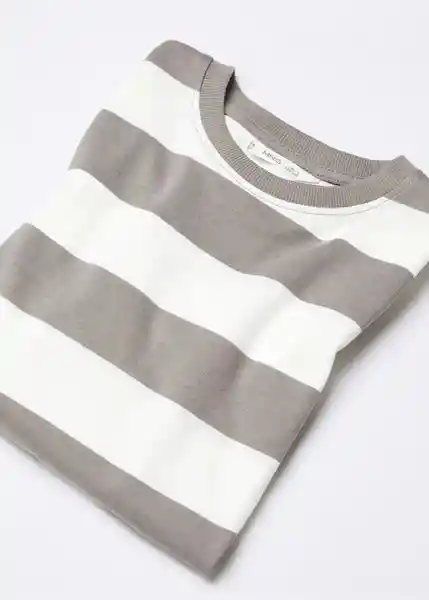 Camiseta Paul1 Gris Talla 12 Niños Mango