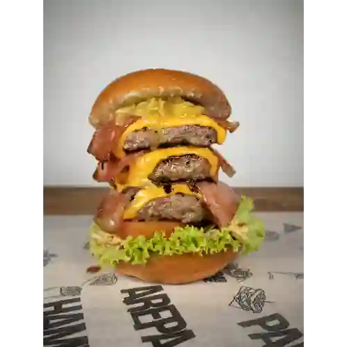 Hamburguesa Triple