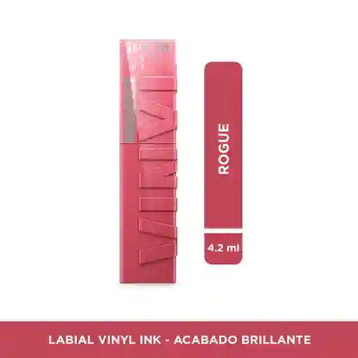 Labial Líquido Maybelline SuperStay Vinyl Ink ROGUE 145