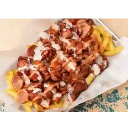 Salchipapa Tradicional