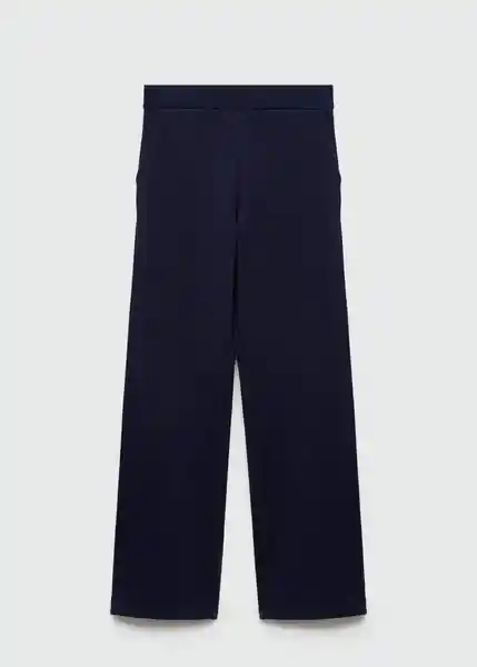 Pantalón Florida Navy Talla L Mujer Mango