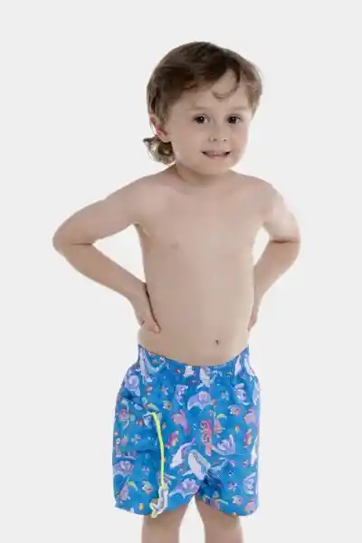 Pantaloneta Hammerhead Heroes Bebé Masculino Talla 4 Speedo