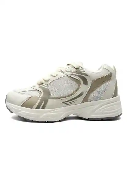 Tenis Hombre Marfil Talla 43 H530 Tellenzi