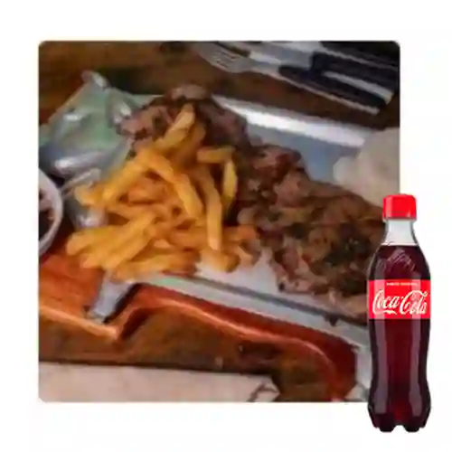 Combo Baby Beef + Coca-Cola Sabor Original 400 ml