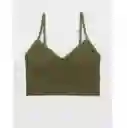 Top Deportivo Aerie Verde Talla LARGE American Eagle