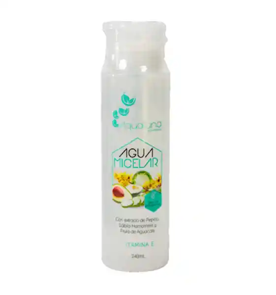 Aqualuna Natural Beauty Agua Micelar Libre de Parabenos 240 mL