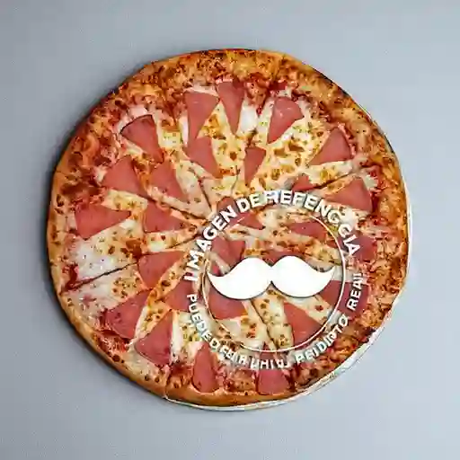 Pizza con Jamón Mediana