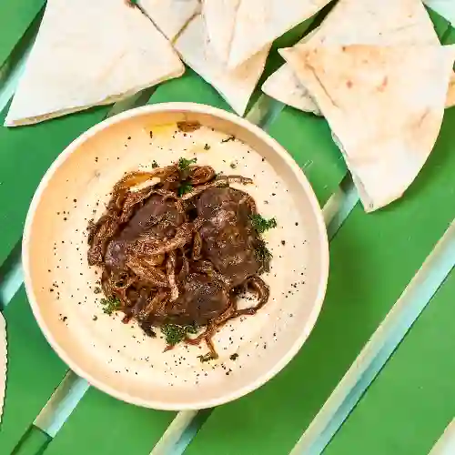 Hummus con Kafta