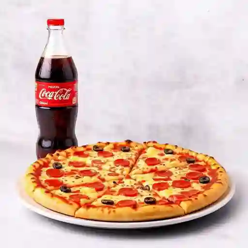 Pizza + Gaseosa 500ml