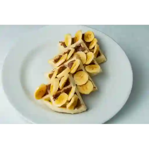 Waffle de nutella
