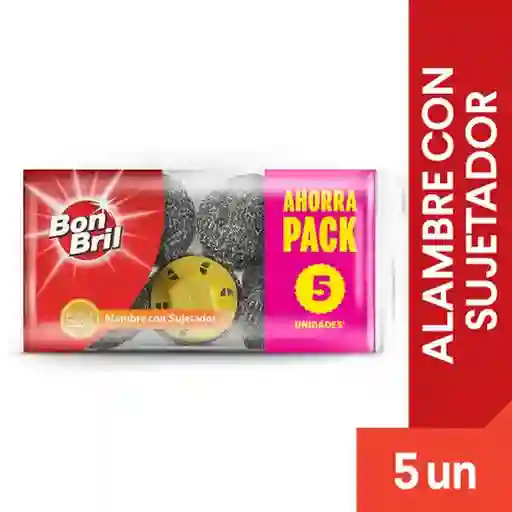 Bon Bril Esponja Alambre Con Sujetador