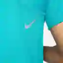 Nike Camiseta Fast Dri-Fit ss Top Para Mujer Azul Talla XS