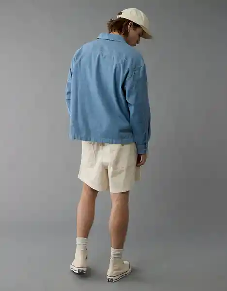 Camisa Hombre Azul Talla: MEDIUM 2880401 American Eagle