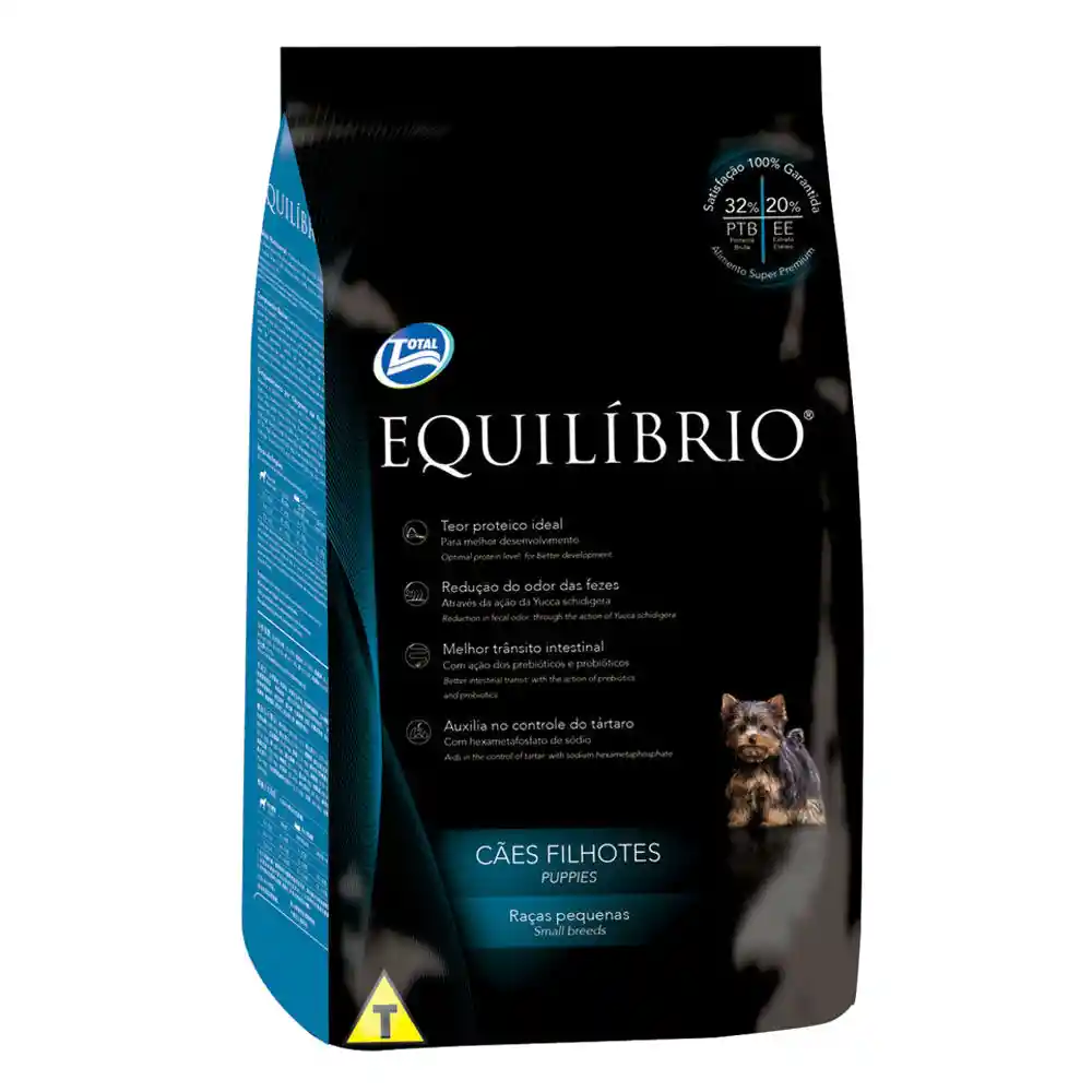 Raza Equilibrio Alimento Para Perro Cachorros Pequeña 2 Kg