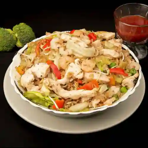 Arroz Pollo y Camarón