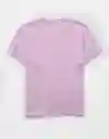 Camiseta Mujer Morado Talla SMALL 9931580 American Eagle