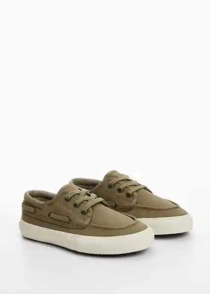 Zapatos Beltk Khaki Talla 34 Niños Mango