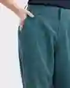 Pantalón Sartorial Verde Nafta Ultra Oscuro 8 Chevignon