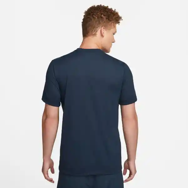 Nike Camiseta M Df Tee Rlgd Reset Para Hombre Azul Talla M