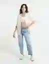  Camisa Roberta Crudo Marfil Claro Mujer Talla M Naf-Naf 