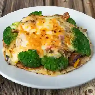 Arepa Oriental Gratinada
