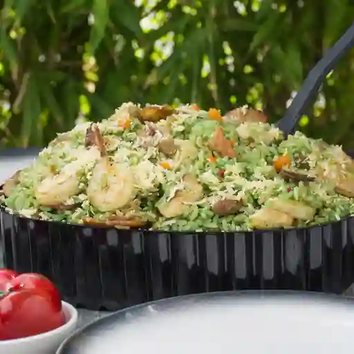 Rice perú al cilantro