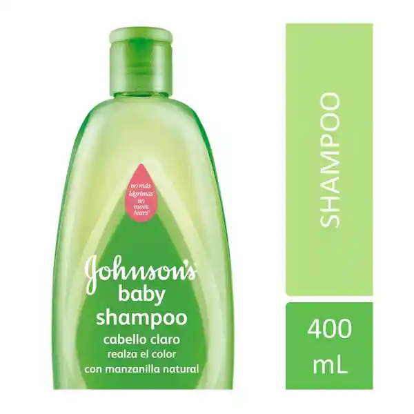 Johnson's Baby Shampoo Manzanilla Natural Cabello Claro