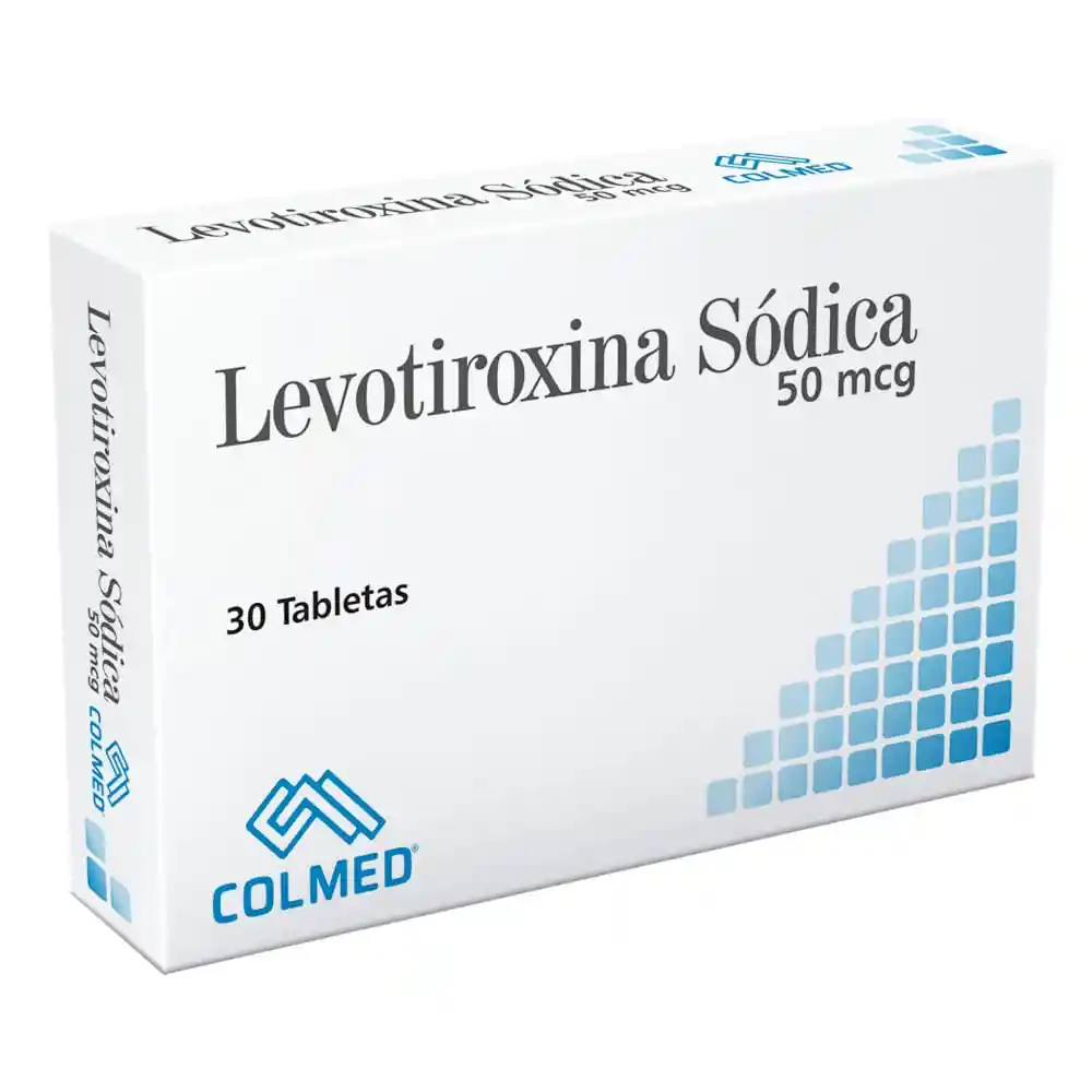 Colmed Levotiroxina Sódica (50 Mcg)