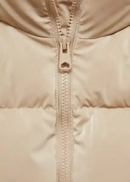 Chaleco Velvetv Beige Talla 23 Teen Niño Mango