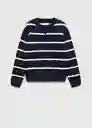 Jersey Marino Navy Talla 12 Niños Mango