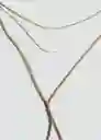Collar Tracy Oro Talla 99 Mujer Mango