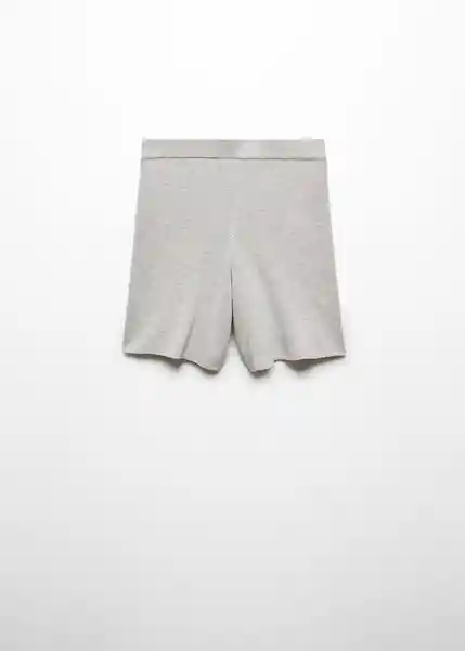 Short Pijama Avellana Gris Claro Vigoré Talla S Mujer Mango