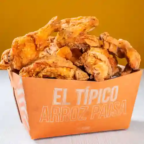 1 Pollo Broaster con Papa Francesa