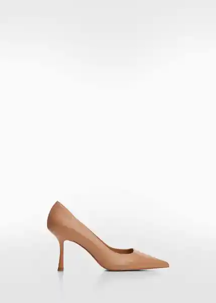 Zapatos Med Mujer Camel Talla 39 Mango