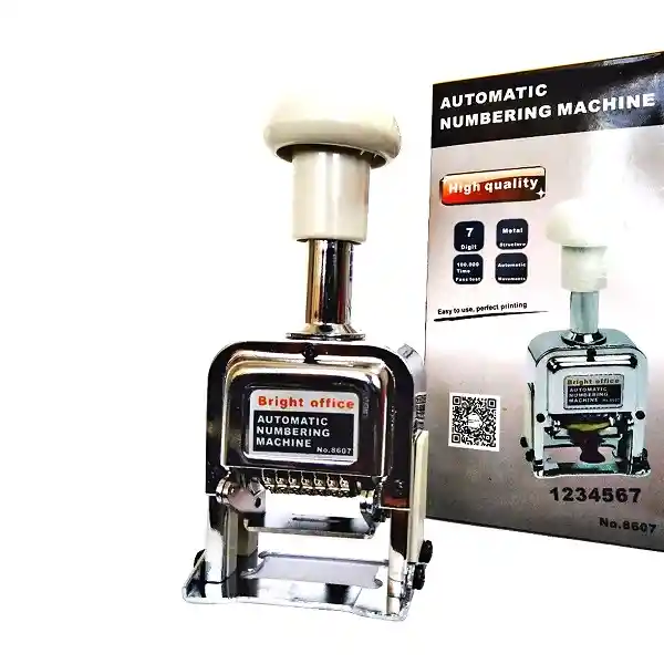 High Quality Sello Numerador Automático 7 Dígitos N. 8607