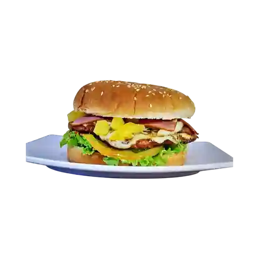 Hamburguesa Hawaiana