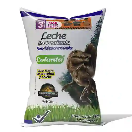 Colanta Leche Pasteurizada Semidescremada
