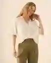Camisa Blanco Celaje Claro Talla L 613G033 Esprit