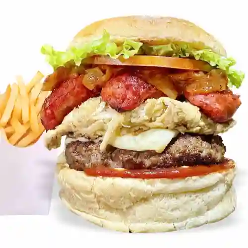 Combo Hamburguesa Hamburgo Angus