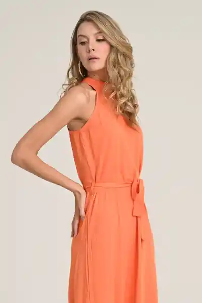 Vestido Aurora Color Naranja Talla S Ragged