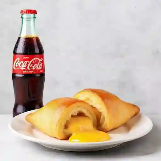 Combo Pastel de Arequipe&Queso +Cocacola Orig 200ml