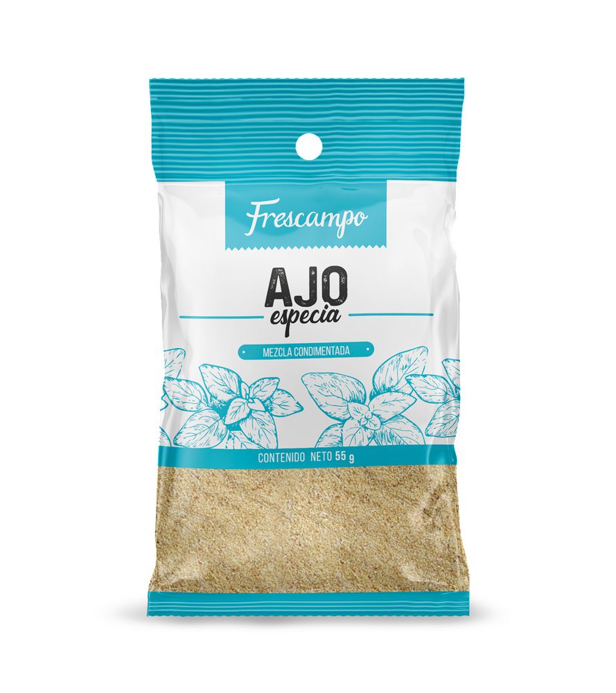 Mezcla Condimentada de Ajo en Polvo Frescampo 55 g