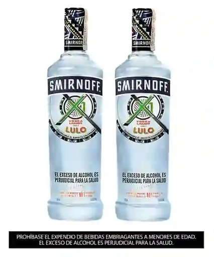 Smirnoff Combo 2 Vodka X1 Lulo 2 x 750 mL