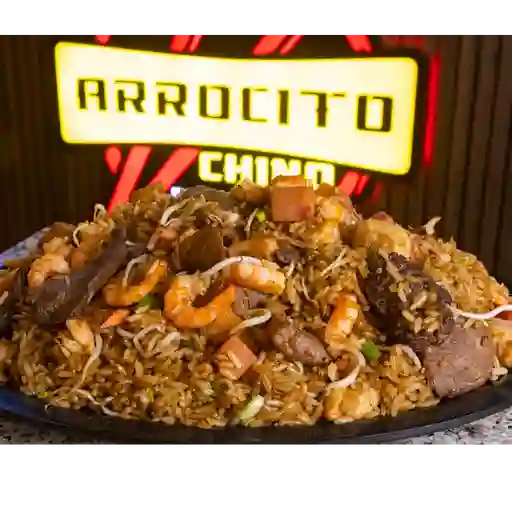 Arroz especial con camarón